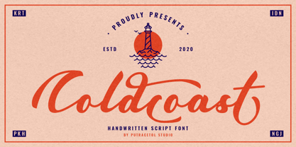 Coldcoast Font Poster 1