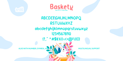 Baskety Font Poster 6