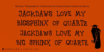 Uncle Lee Font Poster 3