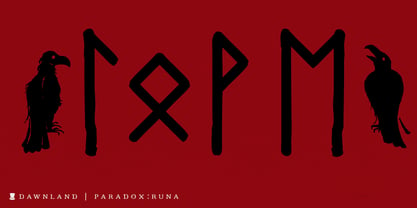 Paradox Runa Fuente Póster 3