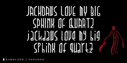 Paradox Font Poster 2