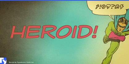 Heroid Font Poster 1