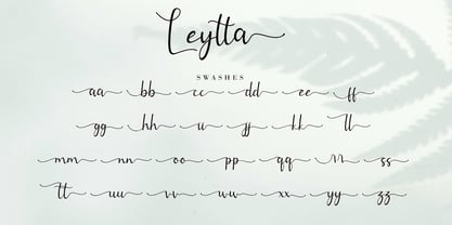 Leytta Font Poster 9