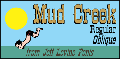 Mud Creek JNL Font Poster 1