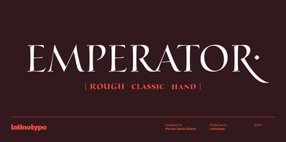 Emperator Font Poster 1