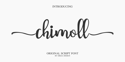 Chimoll Font Poster 1