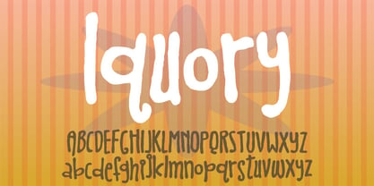 Iquory Font Poster 1