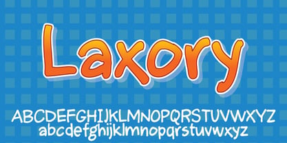 Laxory Font Poster 1