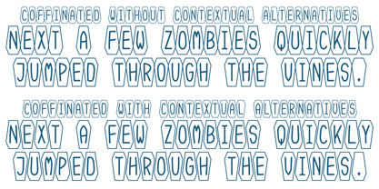 Coffinated Font Poster 5