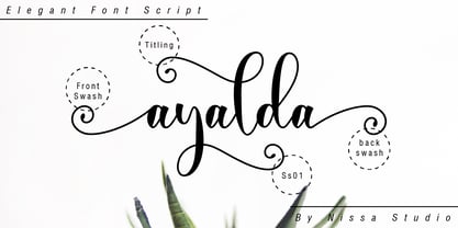 Ayalda Font Poster 10