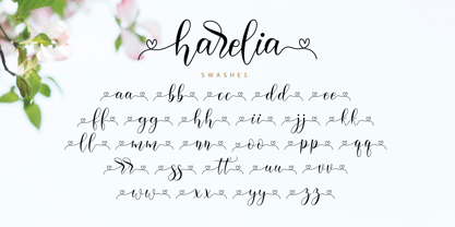 Harelia Font Poster 12