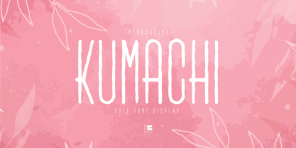Kumachi Font Poster 1
