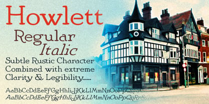 Howlett Font Poster 1