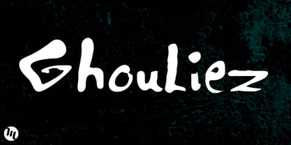 Ghouliez Font Poster 3