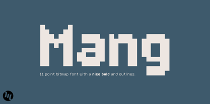 Mang Font Poster 1