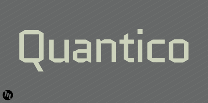 Quantico Font Poster 1
