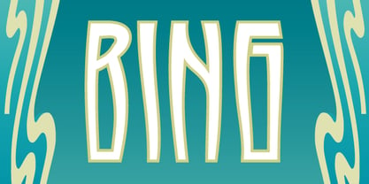 Bing Font Poster 1