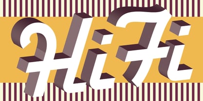 HiFi Font Poster 1