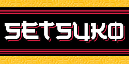 Setsuko Font Poster 1