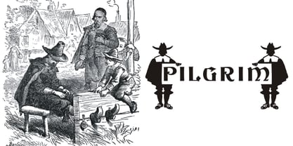 The Pilgrim Font Poster 1