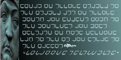 Enn'agrammaton Font Poster 1