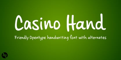 Casino Hand Fuente Póster 1
