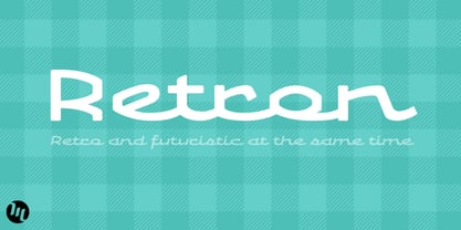 Retron Font Poster 1