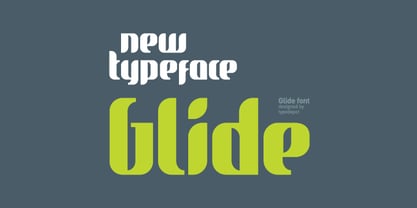 Glide Font Poster 8