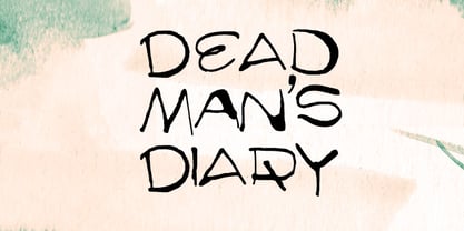 FT Dead Mans Diary Fuente Póster 1