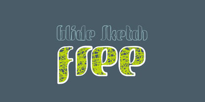 Glide Font Poster 7