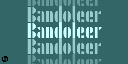 Bandoleer Font Poster 5