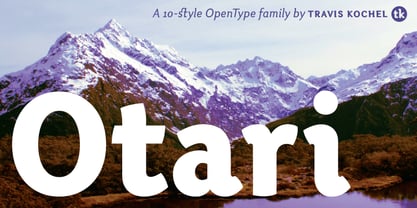 Otari Font Poster 1