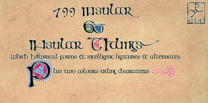 799 Insular Font Poster 1