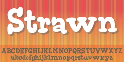 Strawn Font Poster 1