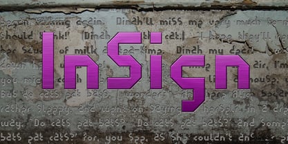 InSign Font Poster 1
