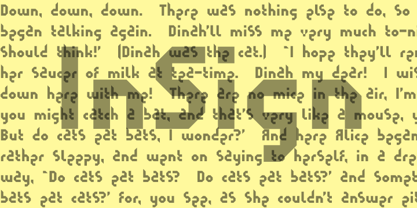 InSign Font Poster 2