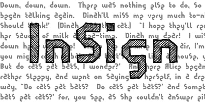 InSign Font Poster 3