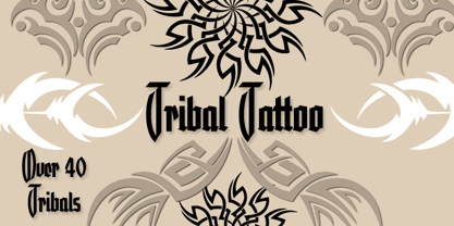 Tribal Tattoos III Fuente Póster 1