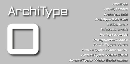 ArchiType Font Poster 2