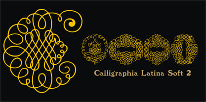 Calligraphia Latina Soft 2 Font Poster 1