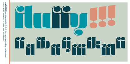 Anglaise Font Poster 6