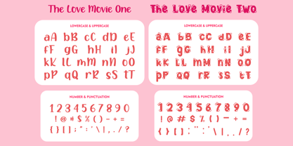 The Love Movies Font Poster 10