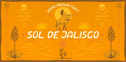 Sol De Jalisco Font Poster 1