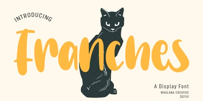 Franches Font Poster 1