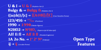 Bandy Font Poster 4