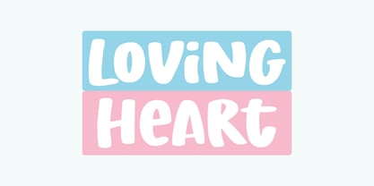 Loving Heart Font Poster 1