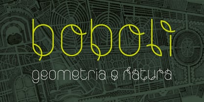 Boboli Font Poster 1