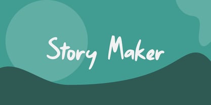 Story Maker GT Font Poster 1