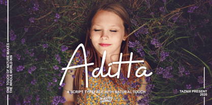 Aditta Font Poster 1