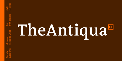 TheAntiqua Fuente Póster 1